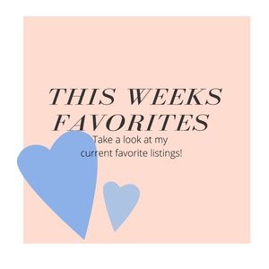 My favorites of the week